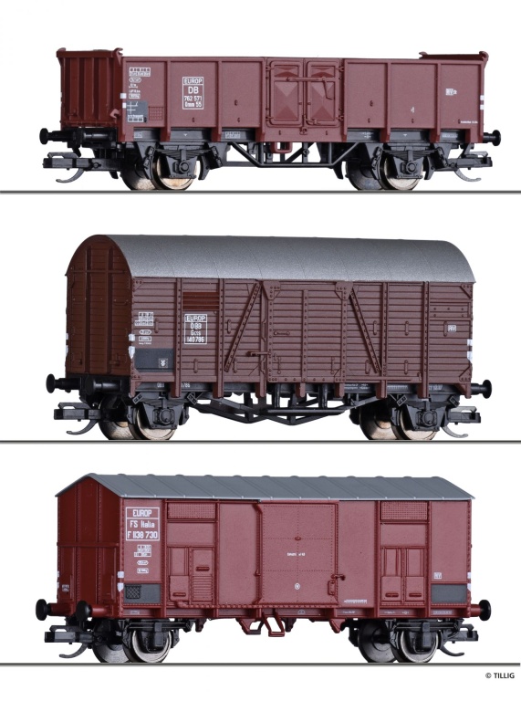 Güterwagenset "EUROP" Ep.III
