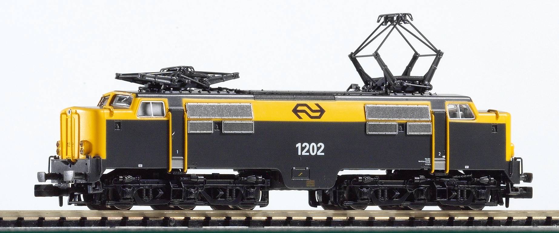 N-Ellok 1202 grau/gelb NS IV - N E-Lok Rh 1200 NS IV