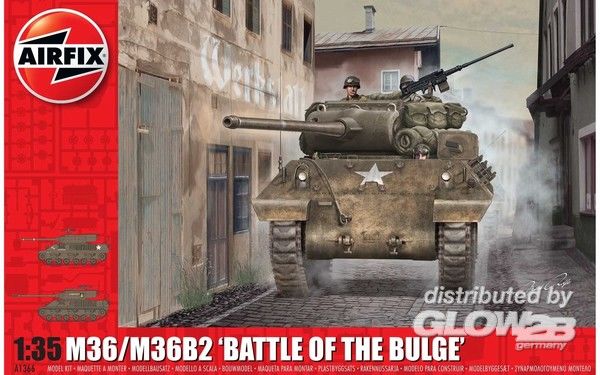 M36/M36B2 "Battle of the Bulg - Airfix 1:35 M36/M36B2 Battle of the Bulge