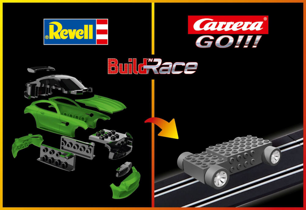 Build ´n Race Mercedes-AMG GT - Build ´n Race Mercedes-AMG GT R, grün