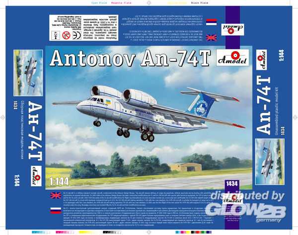 Antonov An-74T - Amodel 1:144 Antonov An-74T