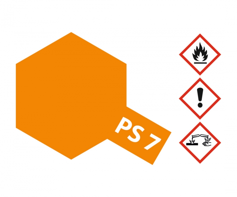 PS 7 orange - PS-7 Orange Polycarbonat 100ml