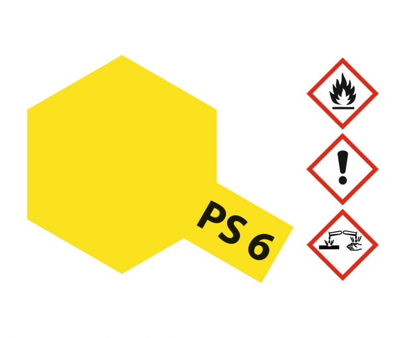 PS 6 gelb - PS-6 Gelb Polycarbonat 100ml
