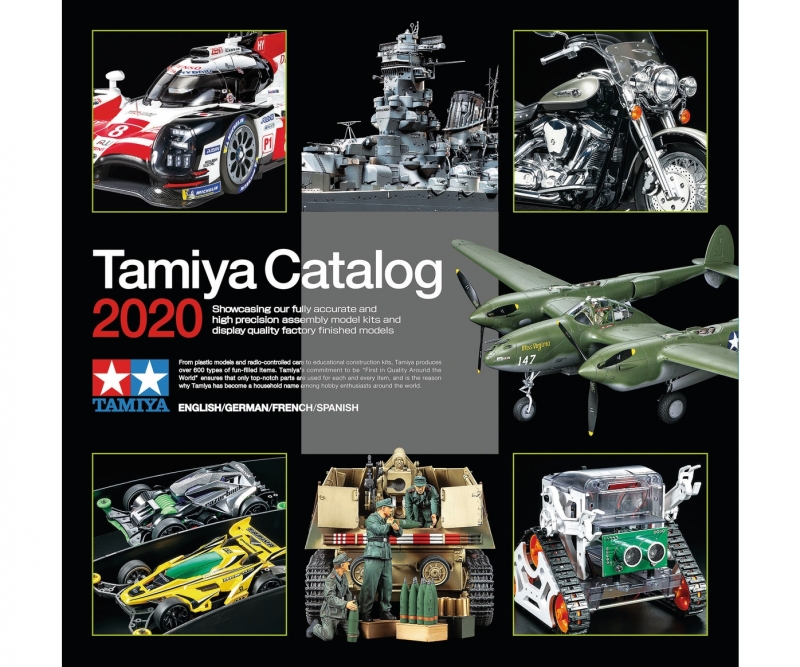 TAMIYA Katalog 2020 (GB/DE/F/