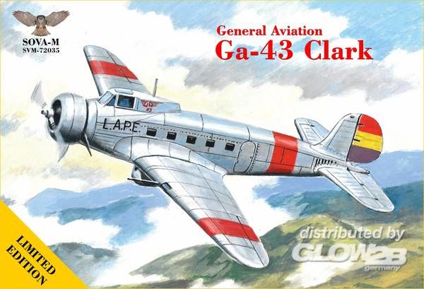 GA-43"Clark" airliner ( In L. - Modelsvit 1:72 GA-43Clark airliner ( In L.A.P.E. service)