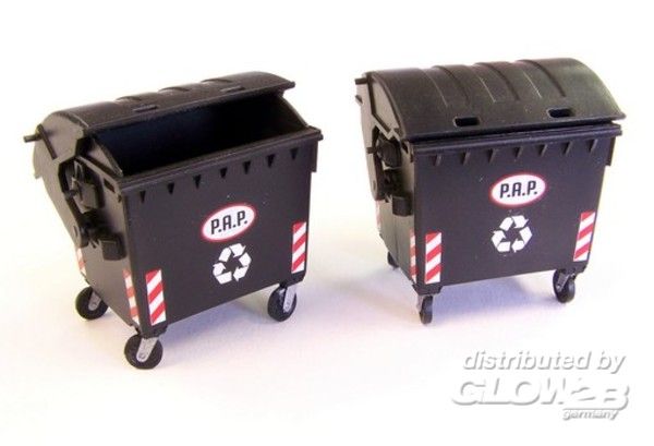 Waste container - Plus model 1:35 Waste container