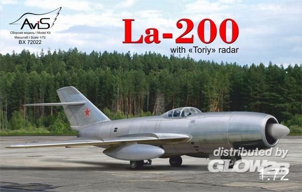 La-200 with "Toriy" radar - Avis 1:72 La-200 with Toriy radar