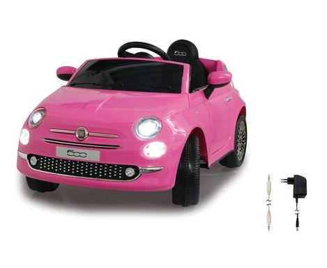 Ride-on Fiat 500 pink 12V - Ride-on Fiat 500 pink 12V