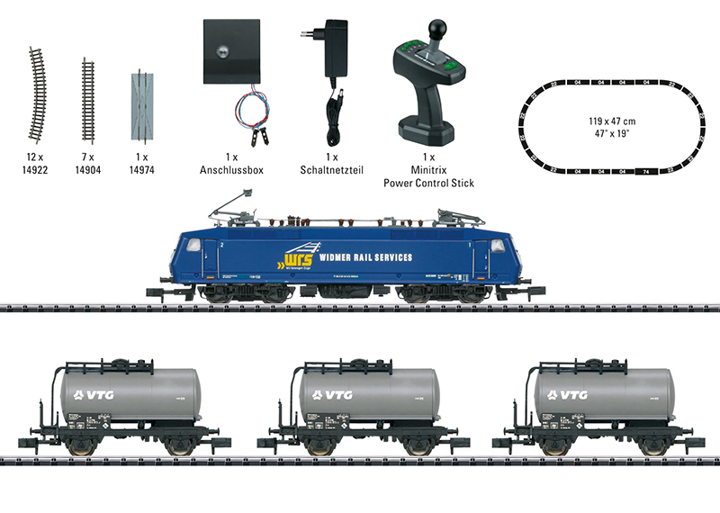 Dig.-Startpackung Güterzug - Digital-Startpackung Güterzug mit Baureihe 120