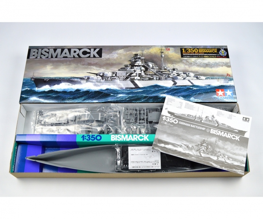 Bismarck dt.Kampfsch - 1:350 Dt. Schlachtschiff Bismarck