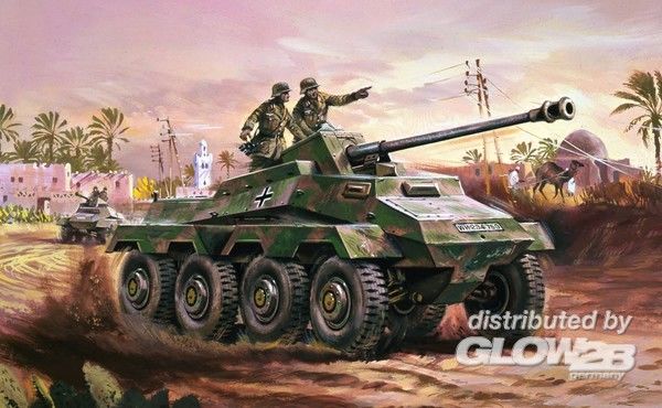 SDKFZ-Armoured Car - Airfix 1:76 SDKFZ-Armoured Car
