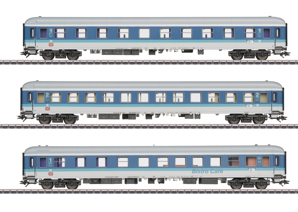 Schnellzugwagen-Set IR DB - Personenwagen-Set InterRegio