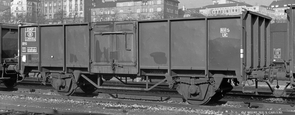 H0 GÜW 11 SNCB III - H0 Offener Güterwagen 11 SNCB