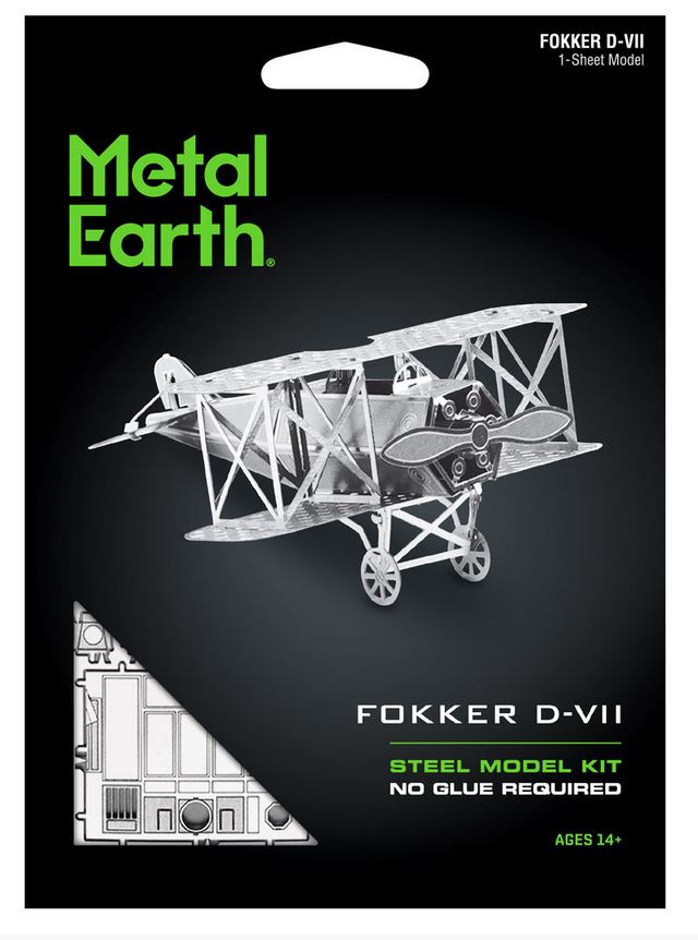 Metall Earth Fokker D-II - Metal Earth: Fokker D-VII