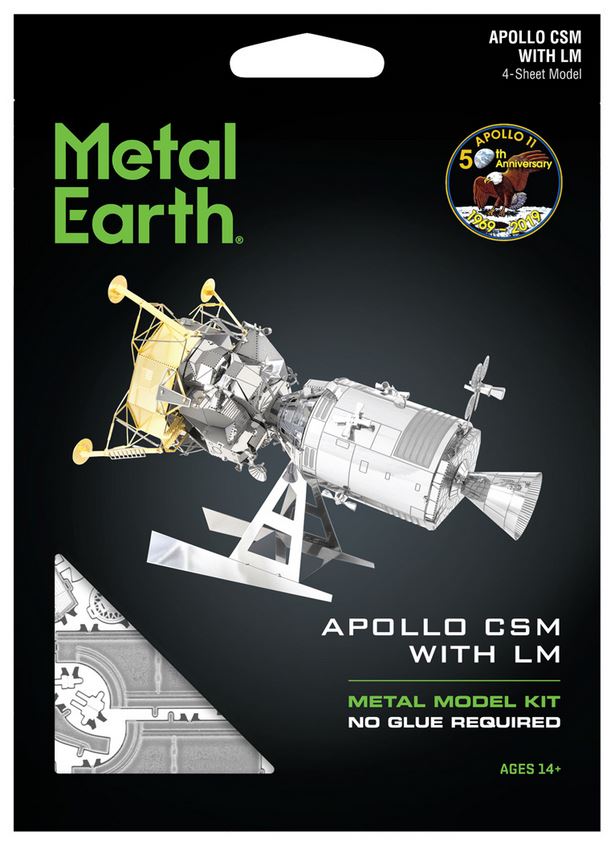 Metall Earth Apollo CSM+LM - Metal Earth: Apollo CSM + LM