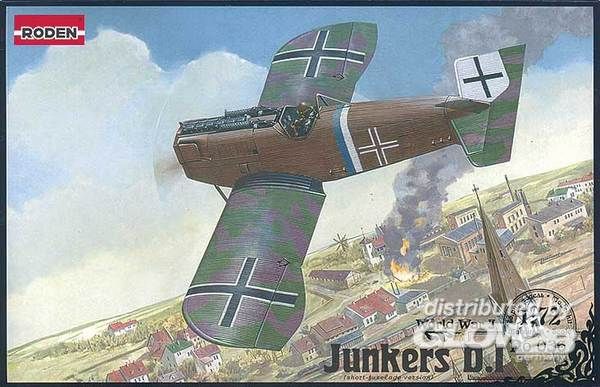 Junkers D. I late - Roden 1:72 Junkers D. I late World War I