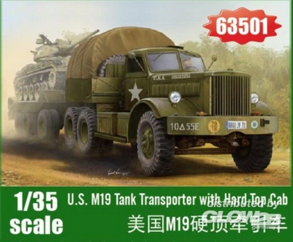 1:35 US M 19 Tank Transporter - I LOVE KIT 1:35 M19 Tank Transporter with Hard Top Cab