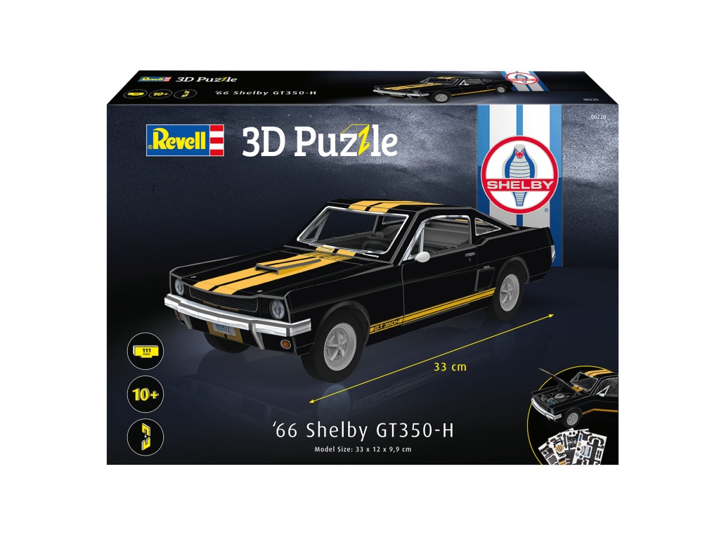 Revell 3D Puzzle 66 Shelb - ´66 Shelby GT350-H