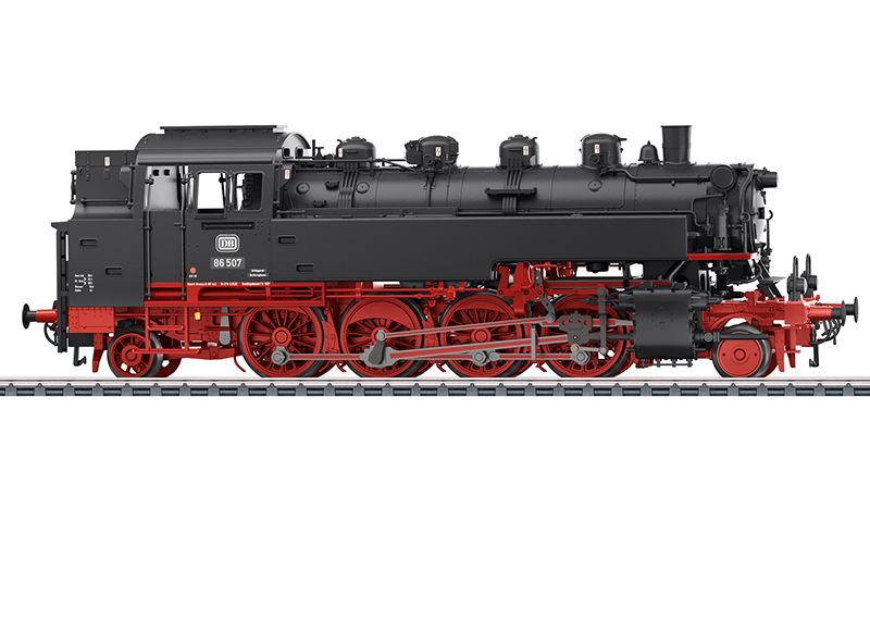 Tender-Dampflok BR 86.0-8 DB - Dampflokomotive Baureihe 86