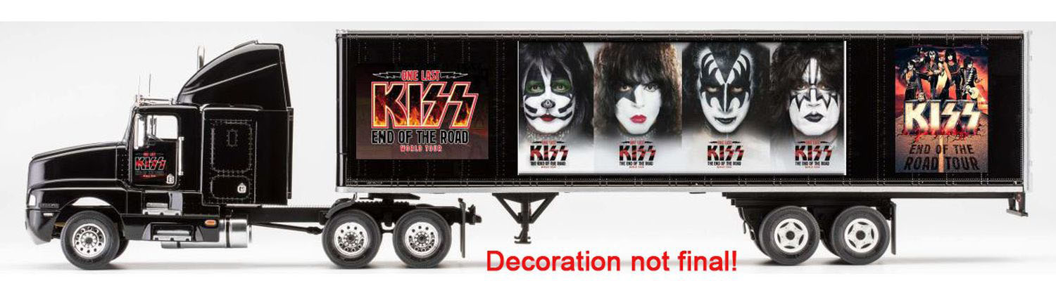 Geschenkset "KISS" Tour Truck - Geschenkset KISS Tour Truck End of the Road im Maßstab 1:32