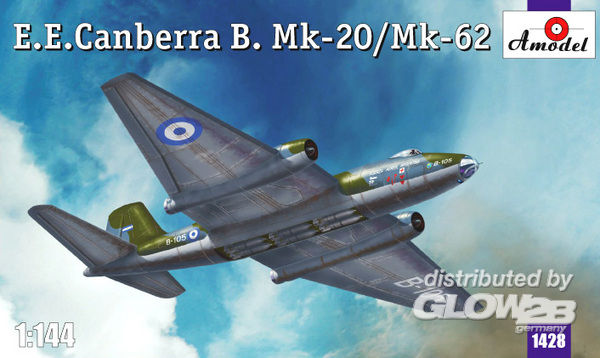 E.E. Canberra B.Mk-20 Mk-62 - Amodel 1:144 E.E.Canberra B. Mk-20/Mk-62