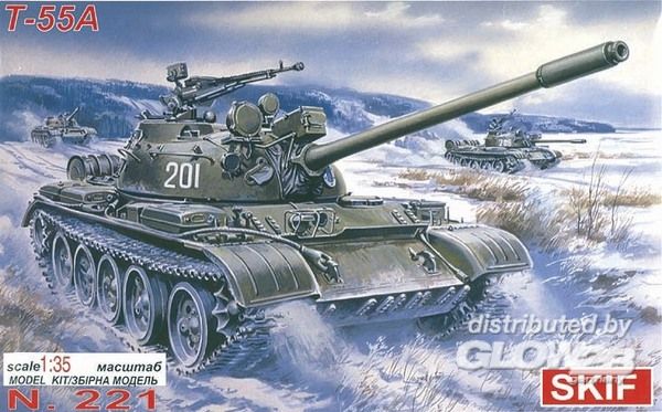 T 55 A - Skif 1:35 T 55 A