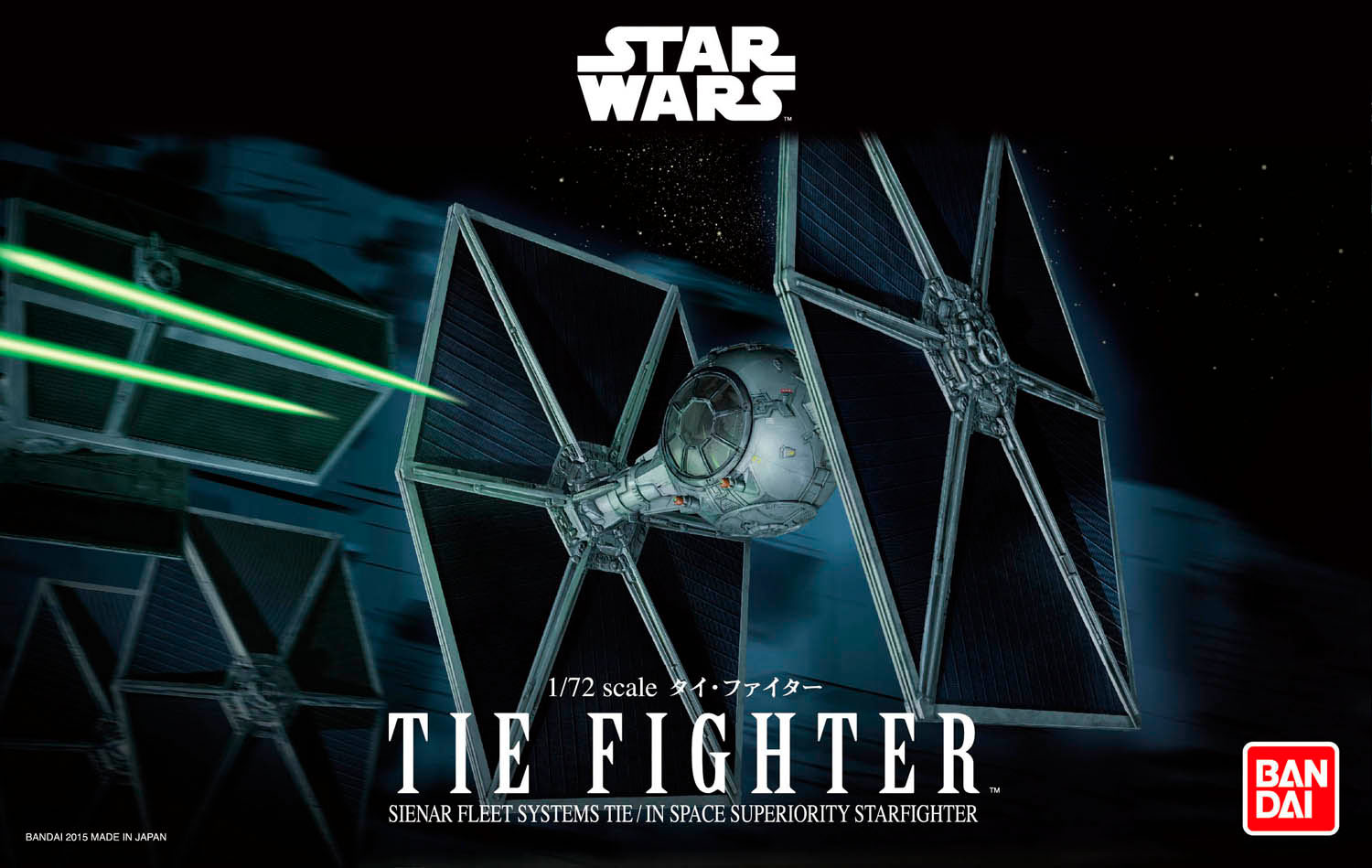 TIE Fighter BANDAI Star Wars - TIE Fighter 1:72