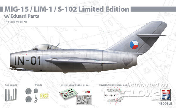 MIG-15 / LIM-1 Limited Editio - Hobby 2000 1:48 MIG-15 / LIM-1 Limited Edition