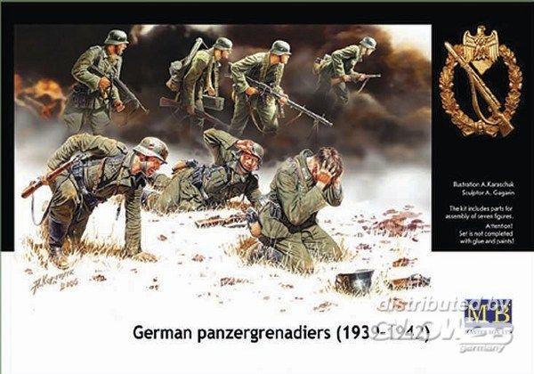 Deutsche Panzergrenadiere 193 - Master Box Ltd. 1:35 Deutsche Panzergrenadiere 1939-1942