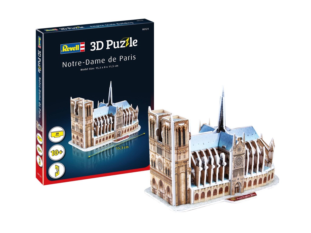 Notre-Dame de Paris - Revell  Mini 3D Puzzle Notre-Dame de Paris