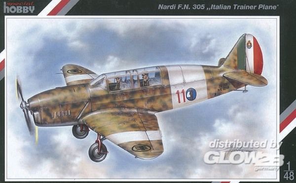 Nardi F.N. 305 - Special Hobby 1:48 Nardi F.N. 305 Italienisches Trainerflugzeug