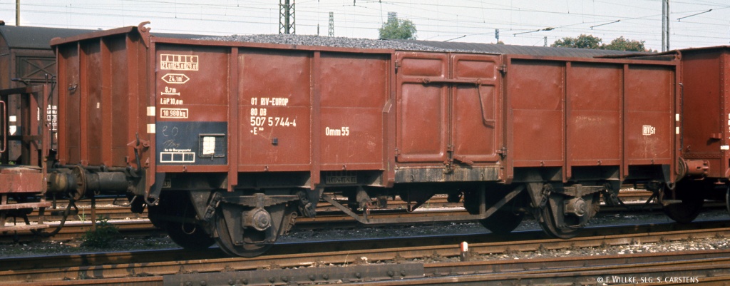 H0 GÜW E 040 DB IV - H0 Offener Güterwagen .E040 DB
