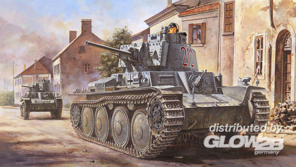 1/35 Deutscher P.Kpfw. / Pz.B - Hobby Boss 1:35 German Pz.Kpfw. /Pz.BfWg 38(t) Ausf.B