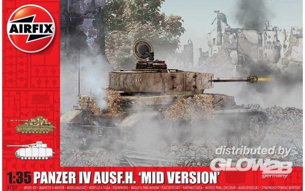 Panzer IV Ausf.H "Mid Version - Airfix 1:35 Panzer IV Ausf.H Mid Version