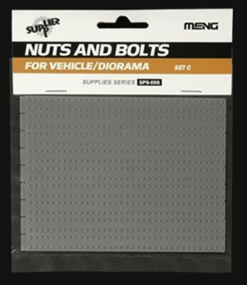 Nuts and Bolts SET C - MENG-Model 1:35 Nuts and Bolts SET C