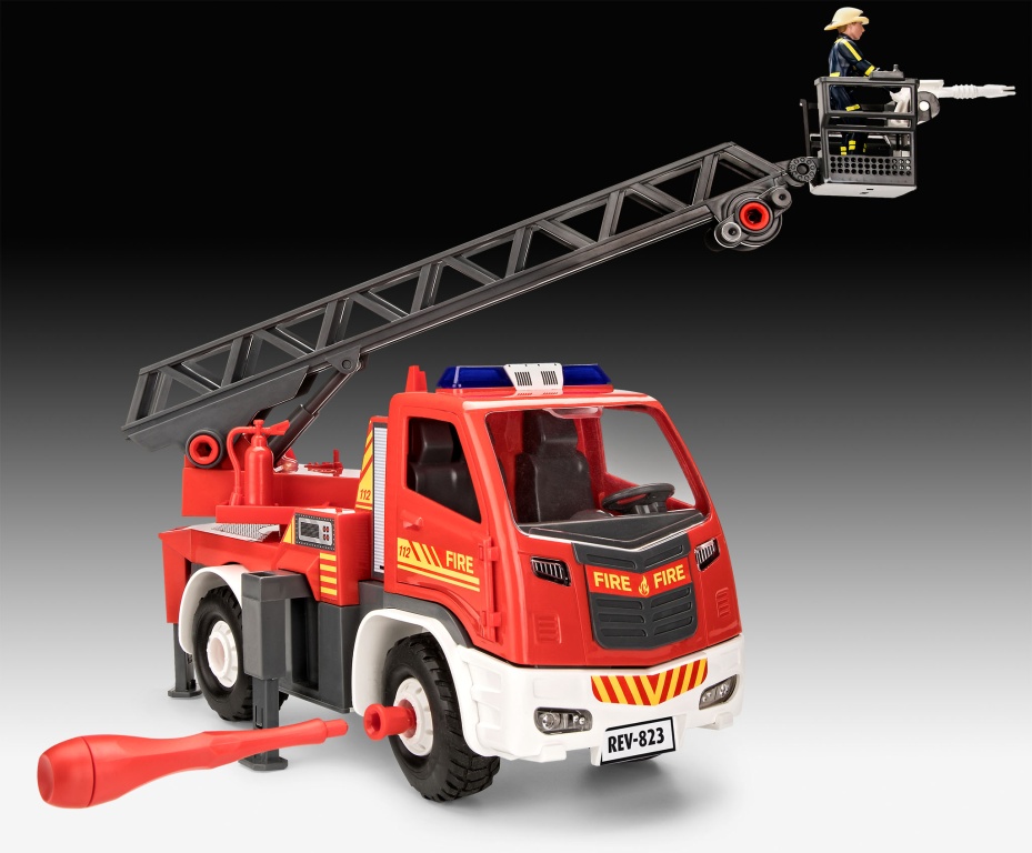 First Construction Feuerw - Feuerwehrauto Leiterwagen