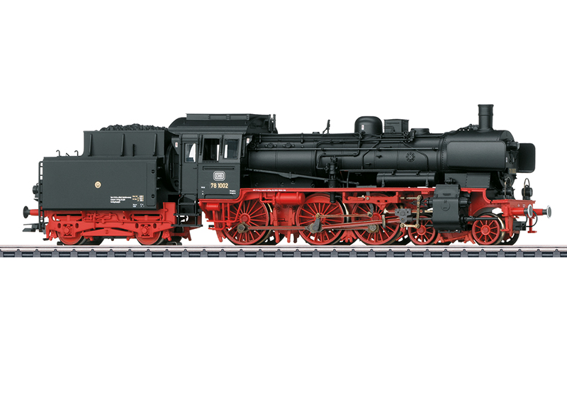 Dampflok BR78 1002 DB - Dampflokomotive Baureihe 78.10