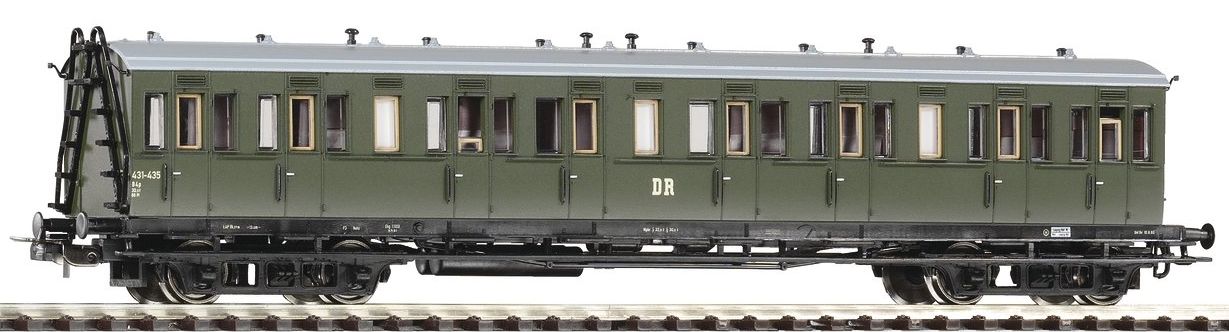 Abwg 2.DR III - Abteilwagen B4p 2. Klasse DR III ohne Bremserhaus