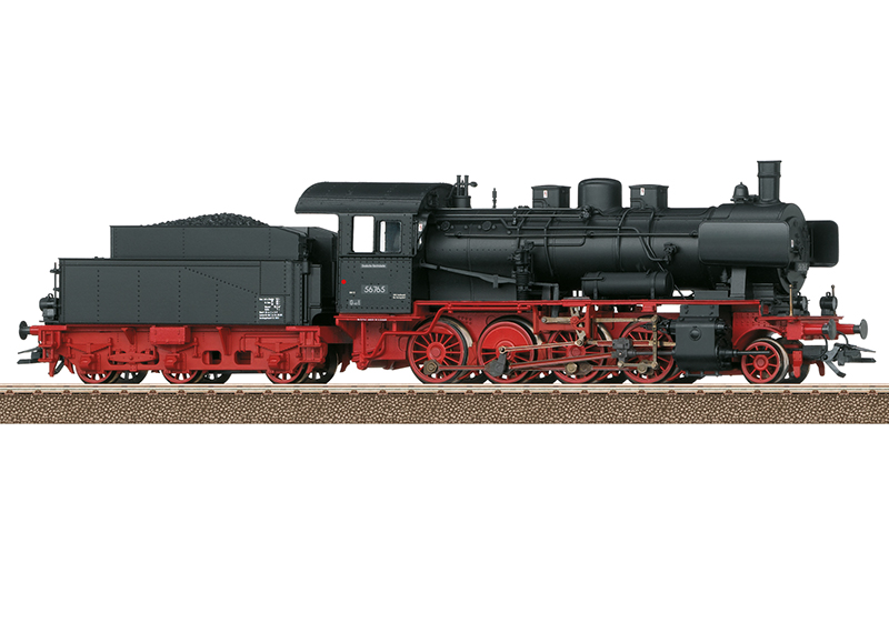 Güterzug-Dampflok BR 56 DR - Dampflokomotive BR 56