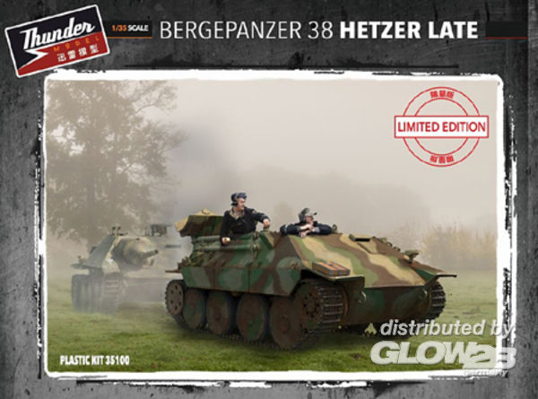 Bergepanzer 38 Hetzer Late(Li - Thundermodels 1:35 Bergepanzer 38 Hetzer Late(Limited Editio