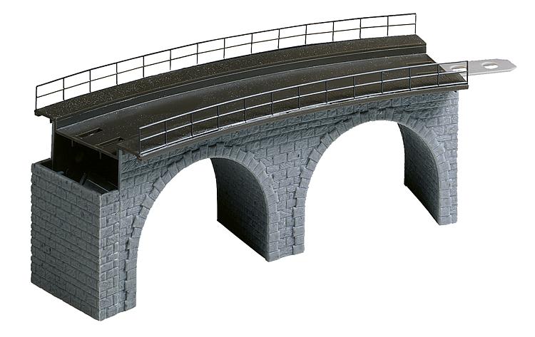 Viadukt-Oberteil geb - H0  Epoche: I