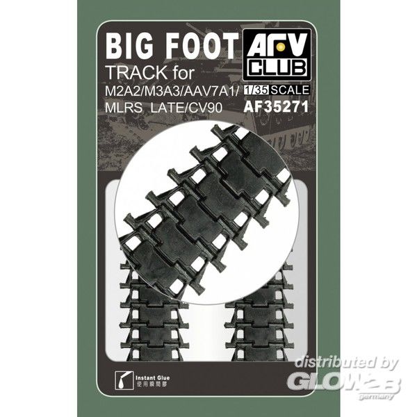 M2A2/AAV7/CV "BIG FOOT" Track - AFV-Club 1:35 M2A2/AAV7/CV BIG FOOT Track