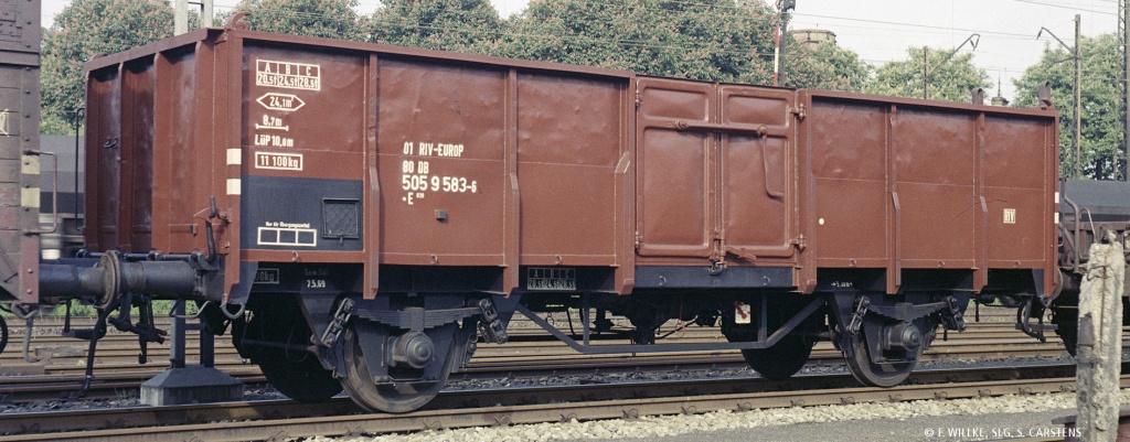 H0 GÜW E 039 DB IV - H0 Offener Güterwagen .E039 DB
