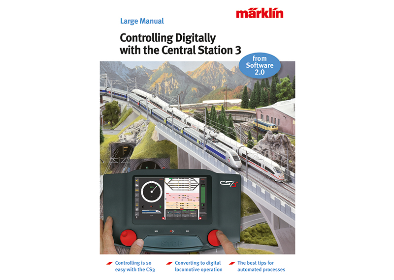 Buch Märklin Digital Teil 3 - Modelleisenbahn Ratgeber Digital-Steuerung mit der Märklin Central Station 3 Ausführung in Englischer Sprache