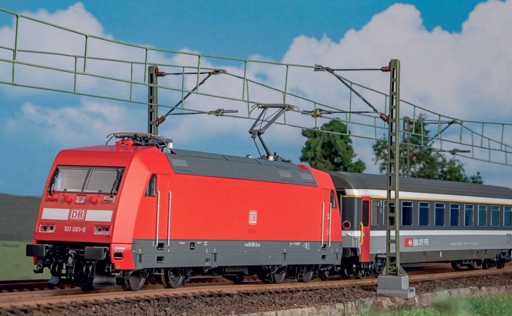 ~E-Lok BR 101 DB AG VI + PluX - E-Lok BR 101 DB AG VI Wechselstromversion