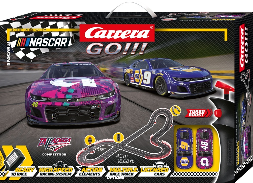 NASCAR Talladega Competition - CARRERA GO!!!  NASCAR 4,9