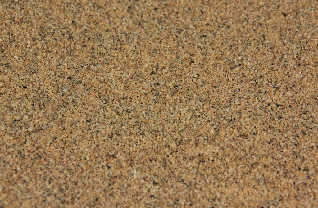 Steinschotter sandfarben, mit