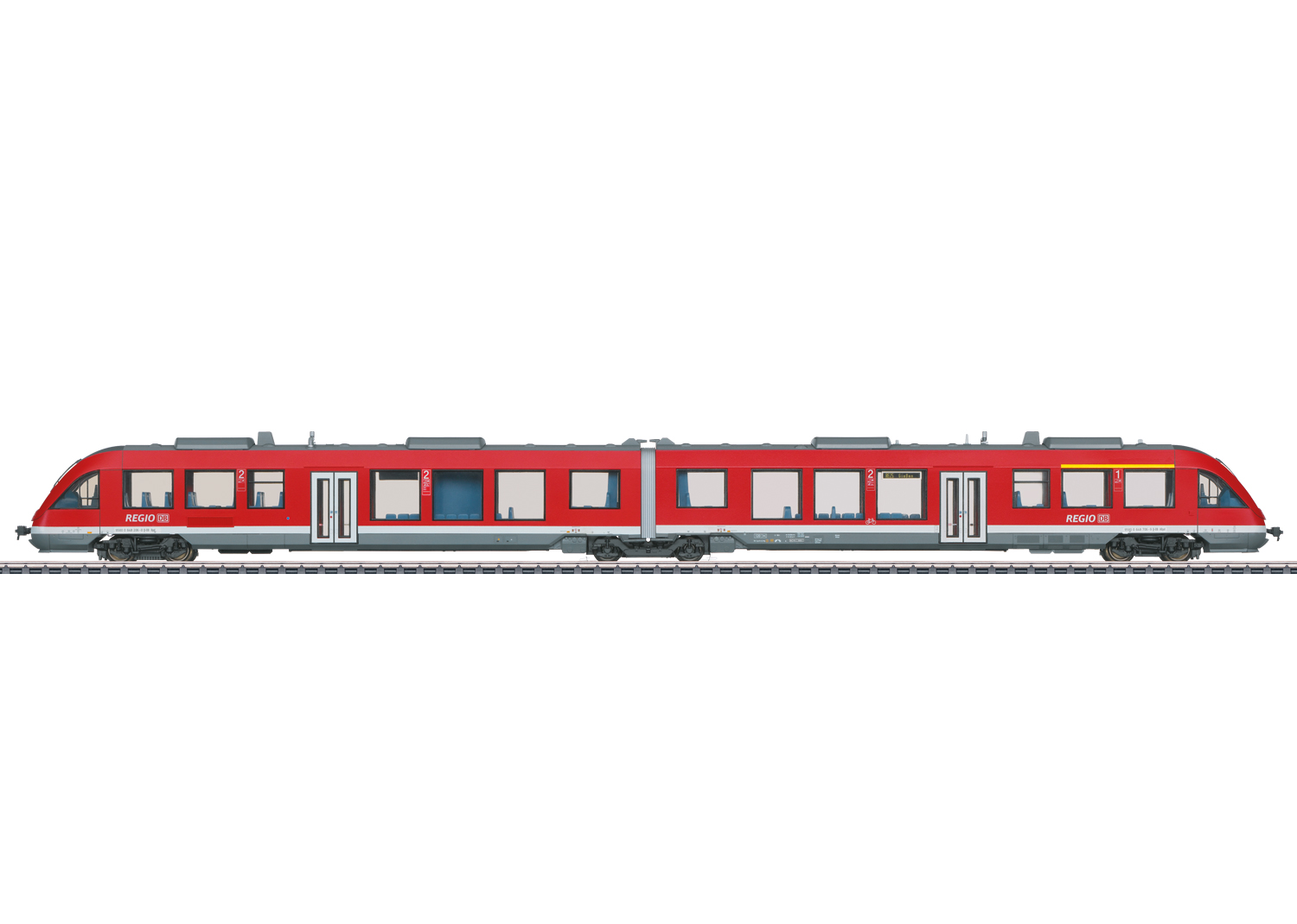 Triebwagen BR648.2 DB Gießen - Nahverkehrs-Dieseltriebwagen Baureihe 648.2 DB AG