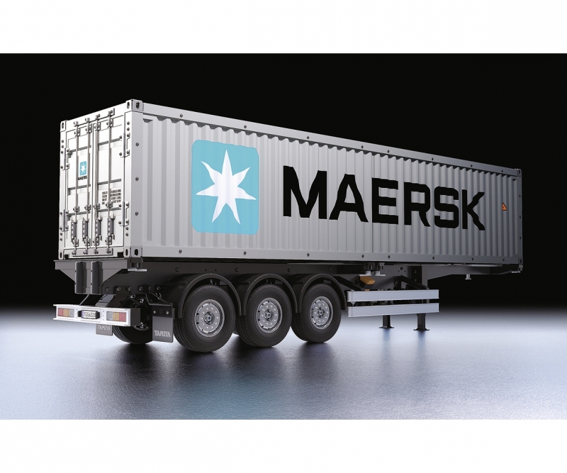 1:14 RC 40ft.Cont.Aufl.MAERSK - 1:14 RC 40ft. Maersk Container Auflieger