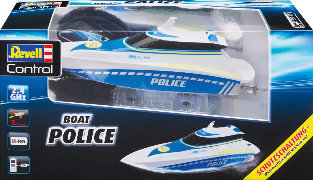 Revell RC Polizeiboot 35c - RC Boot Police